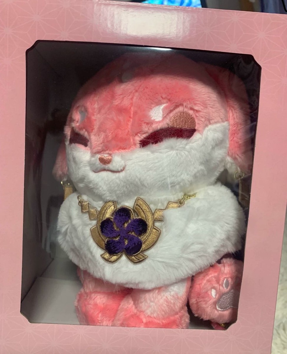 Official Genshin Impact Yae Miko Fox Plush Doll Stuffed Toy Gift