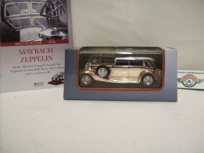 Maybach Zeppelin, 1930, gold/silver, Atlas 1:43, OVP 