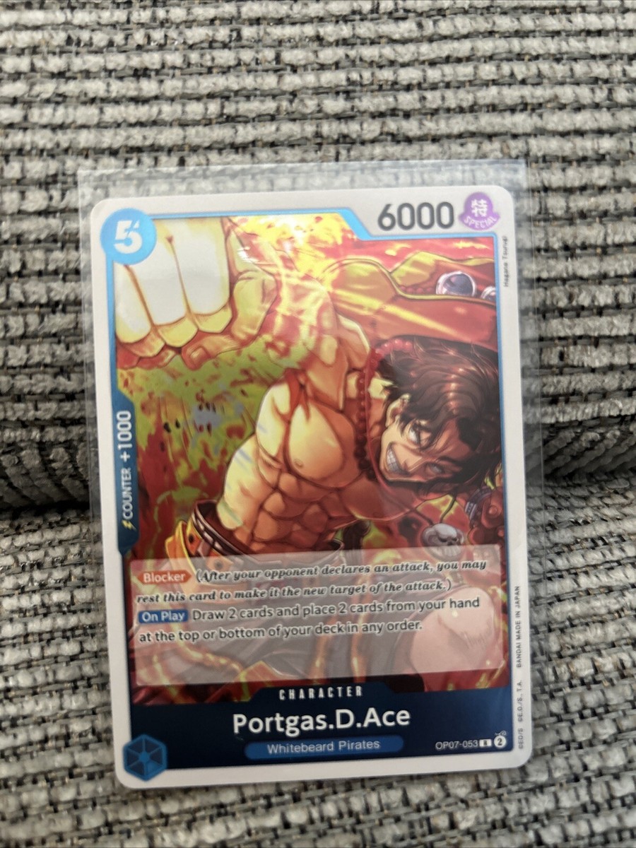 One Piece English 500 Years in the Future #OP07-053 Portgas.D.Ace