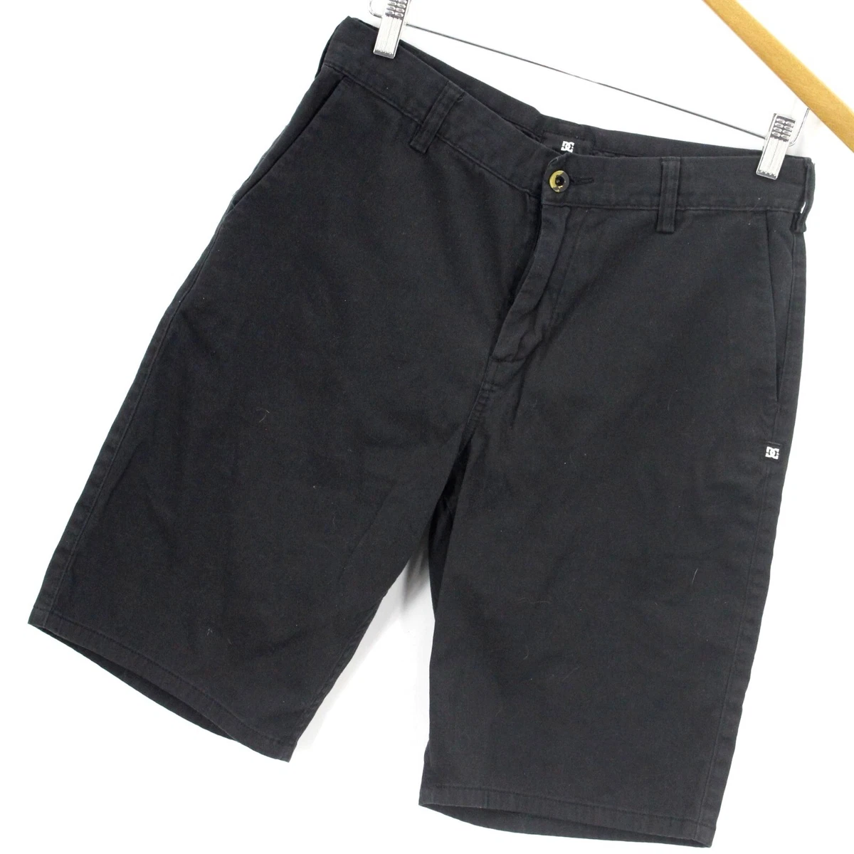 Front Outdoor Shorts eBay | Casual Shoes DC Flat Men\'s Size Black Cotton Chinos 30\