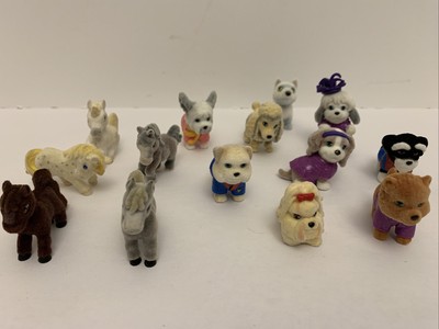 Puppy In My Pocket Flocked Fuzzy Different Animal Toys Rare Vintage Dogs Horse Ebay