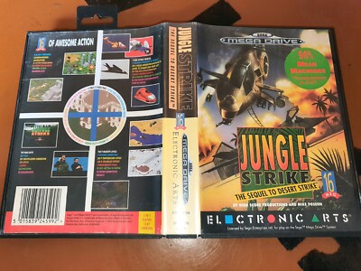 ## SEGA Mega Drive - Jungle Strike: The Sequel to Desert Strike / MD Spiel ##