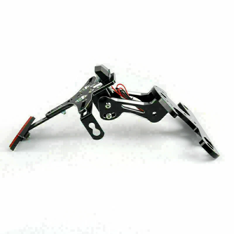 Fender Eliminator License Plate Mount Holder With LED For BMW S1000 RR 09-16 UE Foto 2 de 4