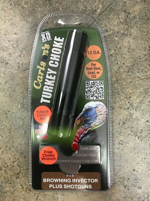 Carlson's Extended Turkey Choke Tube for Browning Invector Plus 12ga 19883 .650