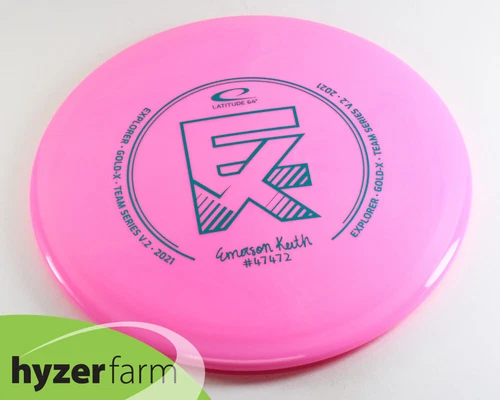 Latitude 64 KEITH 2021 TEAM V2 GOLD-X EXPLORER *pick weight/color* Hyzer Farm