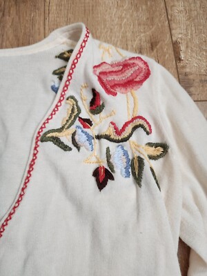 SUPER RARE Vintage 70s Polo Jeans Ralph Lauren Embroidery Crop 
