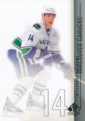 2010-11 SP Authentic #72 ALEXANDRE BURROWS - Vancouver Canucks