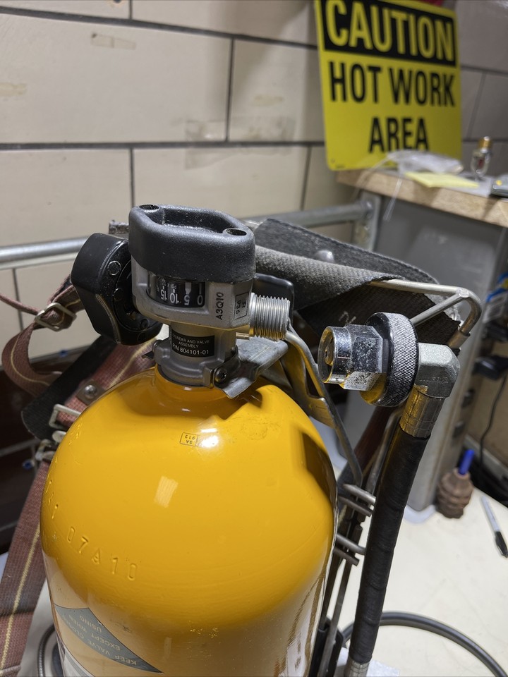 Scott Back Frame Assembly And Tank Industrial SCBA Gear | eBay