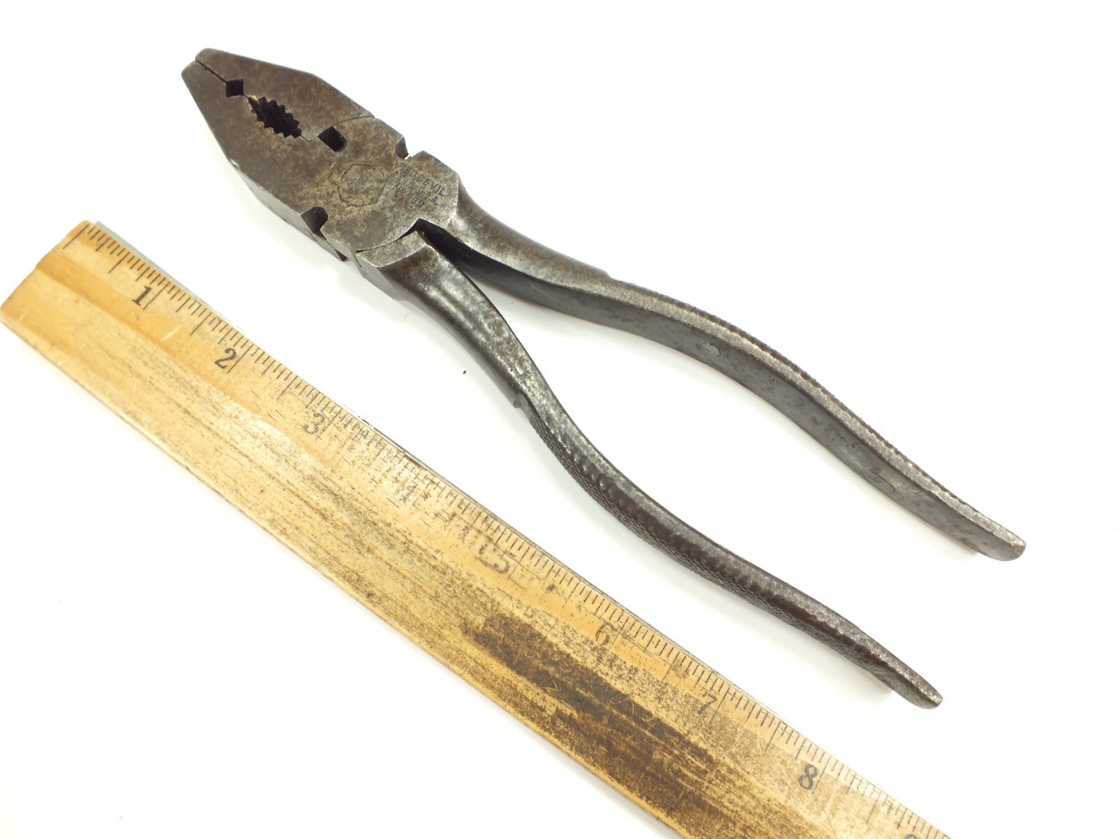 RED DEVIL TOOLS 81/2" LINEMEN'S PLIERS SIDE CUTTERS 999 USA