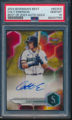 PSA 10 COLT EMERSON AUTO 2023 Bowman