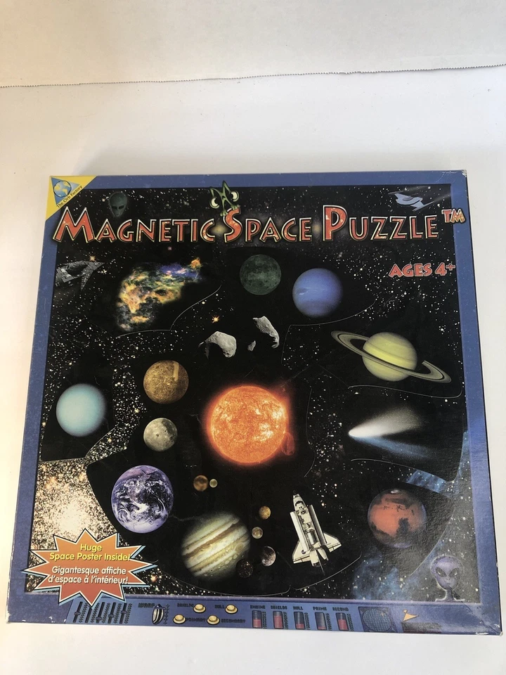 Magnetic Space Puzzle Planet Milky way includes poster by Nova design - Image 3 of 4