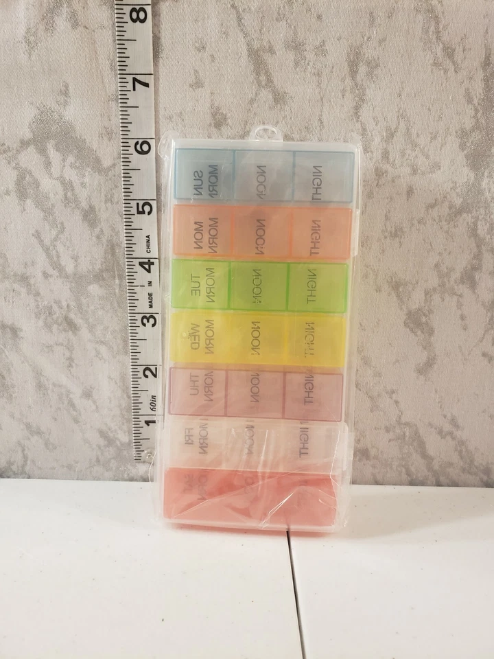 Seven Day Pill Organizer New In Package  - Image 2 of 2