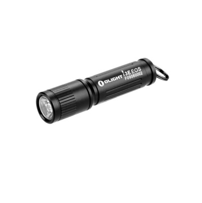 Olight I3E EOS Mini LED Taschenlampe Schlüsselanhänger 90 Ln - Schwarz