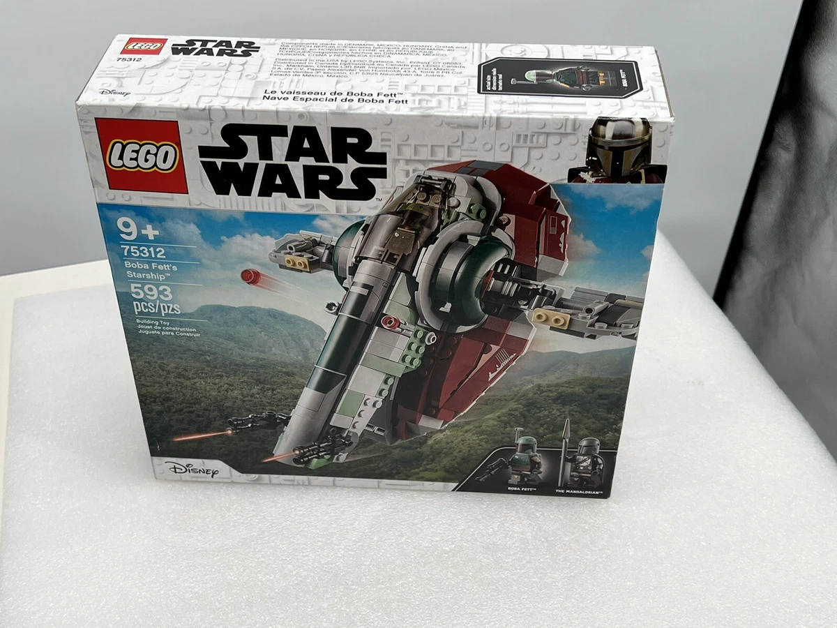 Lego 75312 Star Wars Boba Fett’s Starship NEW & sealed