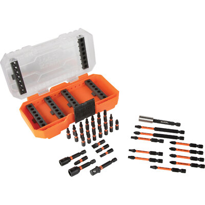 ティル Klein Tools 33801 ProFlex Impact Driver Bit Set, 40-Piece | eBay