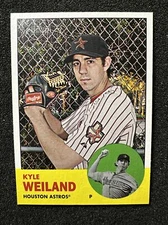 KYLE WEILAND #216 2012 Topps Heritage Baseball QTY Houston Astros