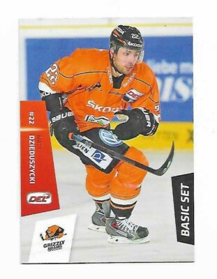 DEL Playercard  14-15 BASIC - Matt Dzieduszycki - Grizzly Adams #257 - Generals