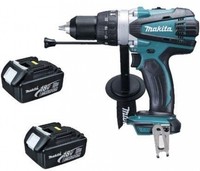 Makita Bhp458 2 X Bl1830 18v Lxt 2-speed Combi Drill Makita Bhp458 2 X Bl1830 18v Lxt 2-speed Combi Drill