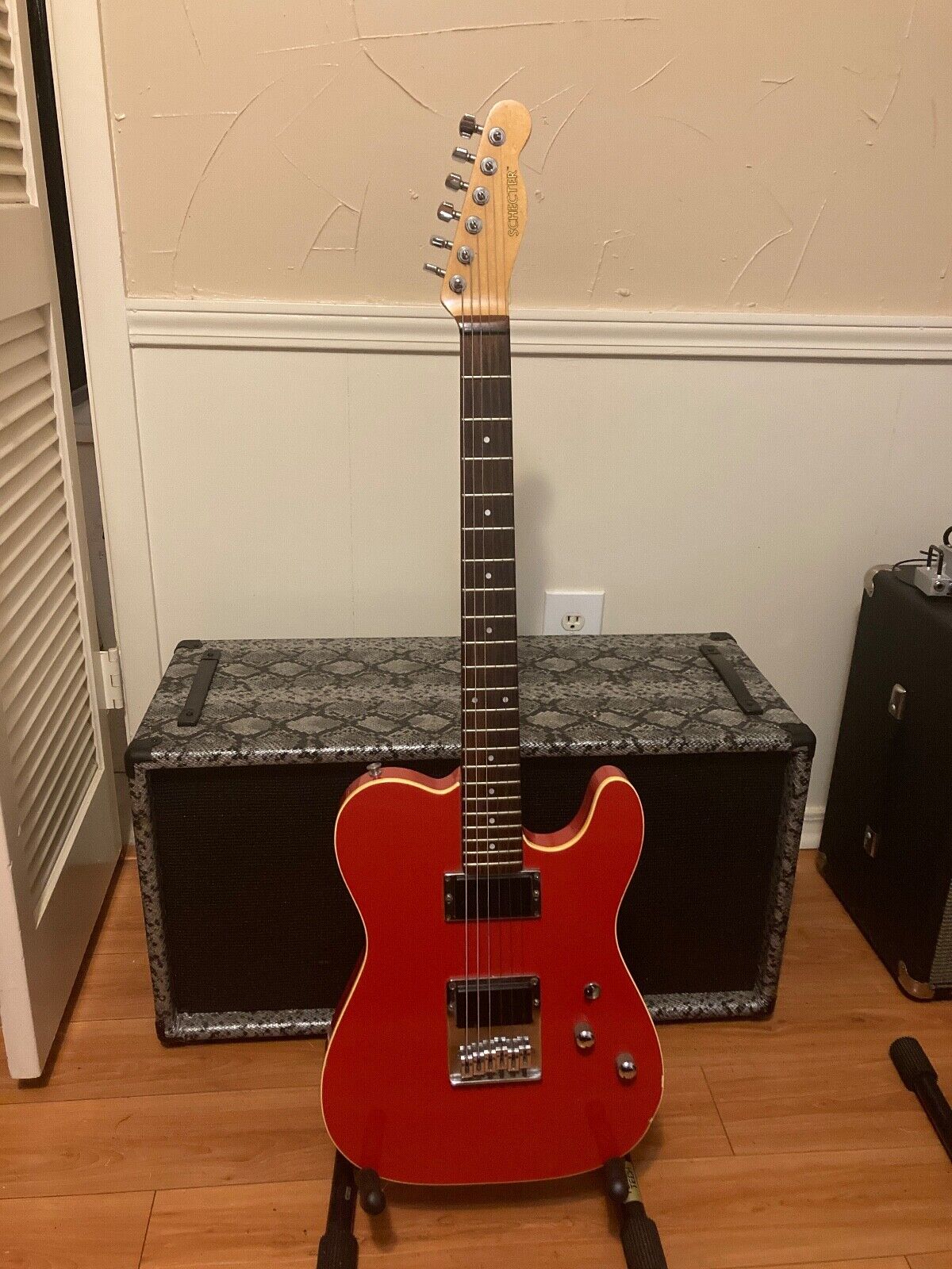 1980's Schecter Saturn PT Telecaster - Red