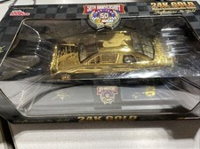  6 RACING CHAMPIONS 24K GOLD PLATED COMMEMORATIVE SERIES REFLECTIONS IN GOLD