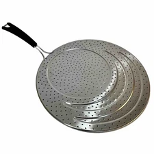 CALPHALON 13" Stainless Steel Universal LID SPLATTER GUARD Screen Cool Handle