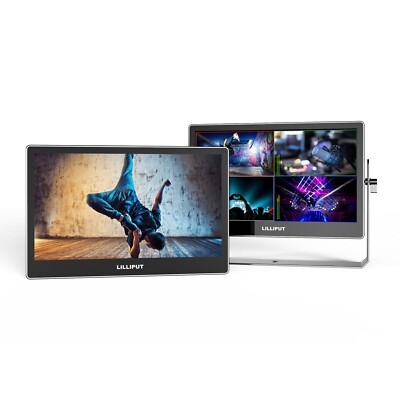 LILLIPUT 13.3'' A13 OLED 4K 100000:1 Contrast and 100% DCI-P3 Color,Quad-Split,3G