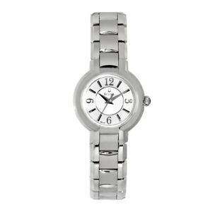 Bulova Women's Classic Quartz Silver-Tone Dial Bracelet 27mm Watch 96L147