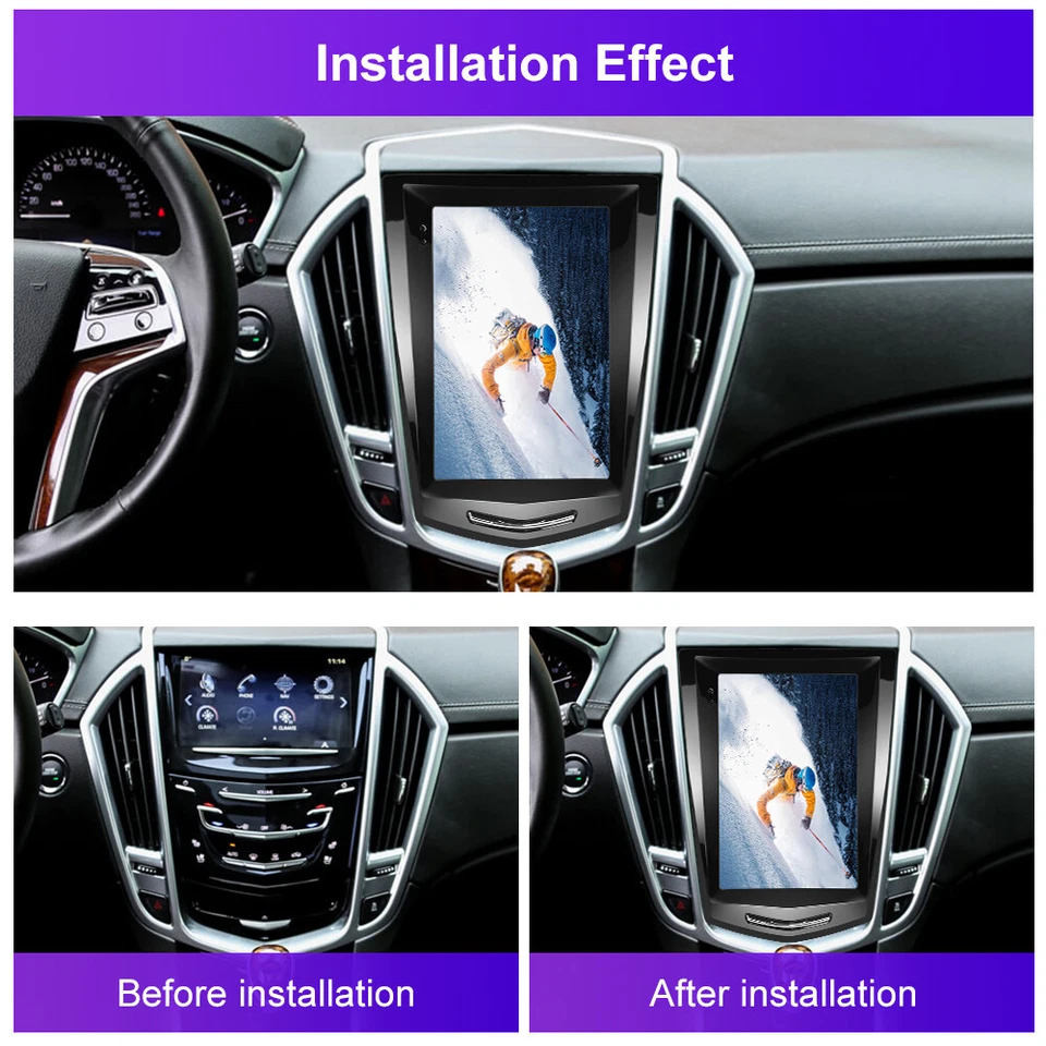 9.7" Tesla Screen 64GB Android 13.0 Car Radio For Cadillac ATS XTS SRX CTS 2013+ Foto 2 de 4