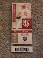 2017 ST. LOUIS CARDINALS SEASON TICKET STUB SET IAN HAPP DEBUT INCLUDED 