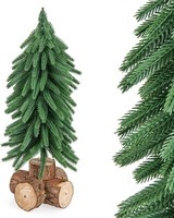 40Cm Mini Tisch Weihnachtsbaum Christbaum KüNstlich Tannenbaum Mit Sockel