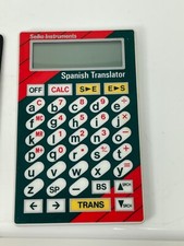 Vintage Seiko Instruments Pocket Spanish to English Translator DF-370