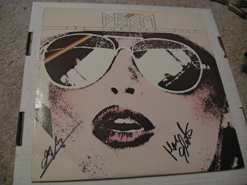 Prism/ See Forever Eyes/ Ariola/ 1978/ Autographed/ Ticket