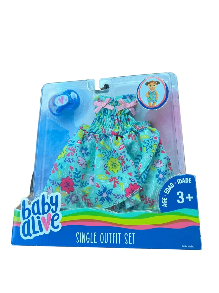 Baby alive 2024 single outfit set