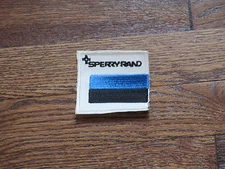 sperrry rand  patch,nos, 1960's