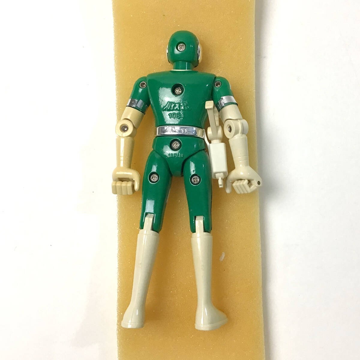 Figurine Bioman 1984 - Force Bleue - Popy Chogokin - Vintage