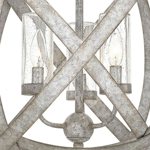 Hinkley Lighting 29703 Carson 120v 3 Light 18.5"W Open Air Cage - Grey - Picture 2 of 6