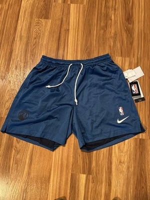 Nike Minnesota Timberwolves NBA Team Issued Reversible Practice Shorts Size L