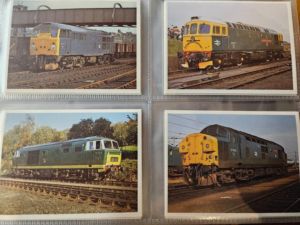 Rail enthusiast, diesels, set of 48 cards, 1985 - Image 2 of 4