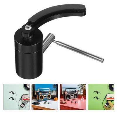 Vinyl Record Player Arm Lifter Black Tonearm Mounting Bracket Needle Protection