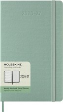 Moleskine 2026-27 18-Month Weekly Planner, Large, Sage Green, Hardcover