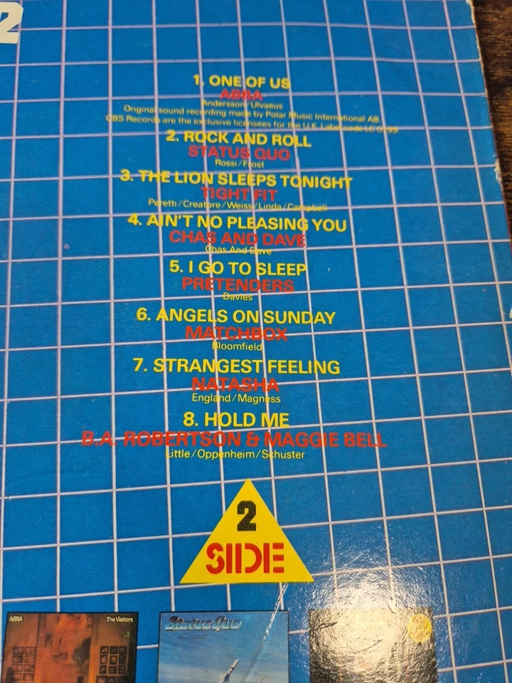 Action Trax 2 - K-Tel - NE1162 - UK - 1st Press - Compilation - EX - VG - LP - Image 4 of 4