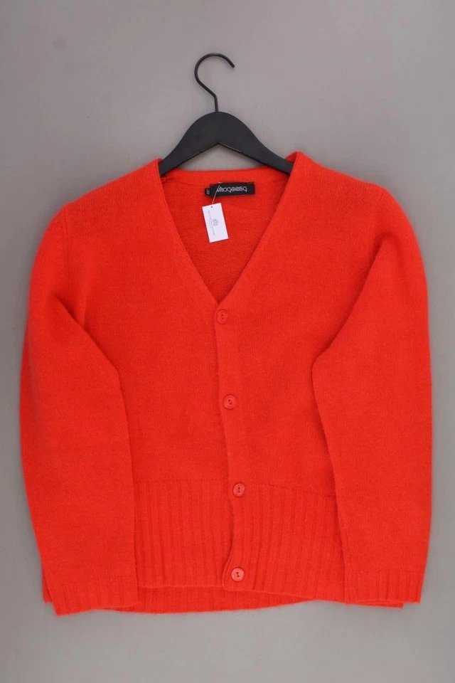 ✨ Passport Strickjacke Classic Cardigan für Damen Gr. 48, XXL Langarm orange ✨ - Bild 4 von 4