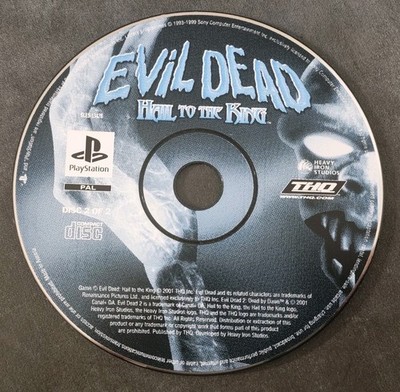 Evil Dead Hail To The King - PS1 - Sony Playstation 1 - Nur CD 2 Von 2  