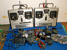 2 ARTRONICS  XL Series RC Airplane  FM Transmitter RECS, SERVOS, CHARGERS, INST.