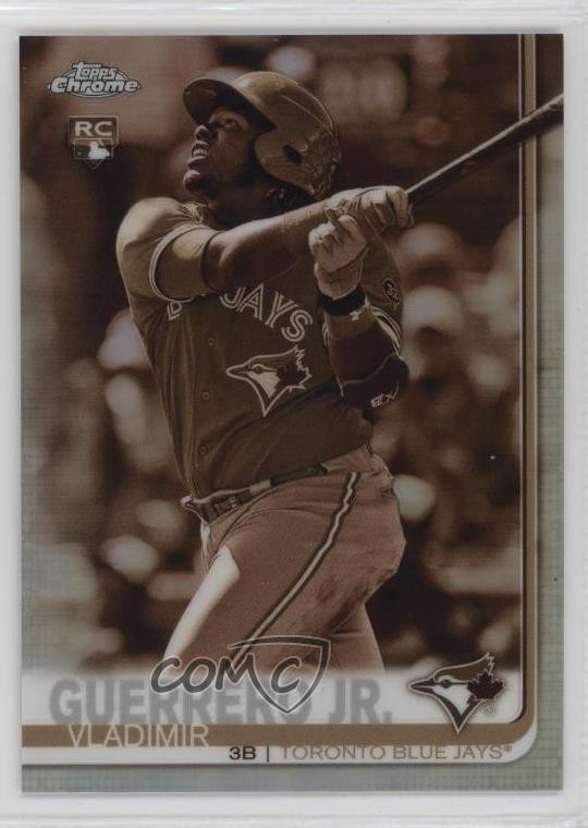 2019 Topps Chrome Sepia Refractor Vladimir Guerrero Jr #201 0w7