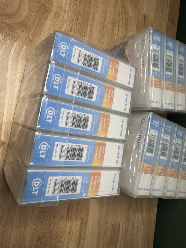 Quantum SDLT Cleaning Tape 5-Pack MR-SACCL-01, 20 Uses Each  - Image 2 of 4