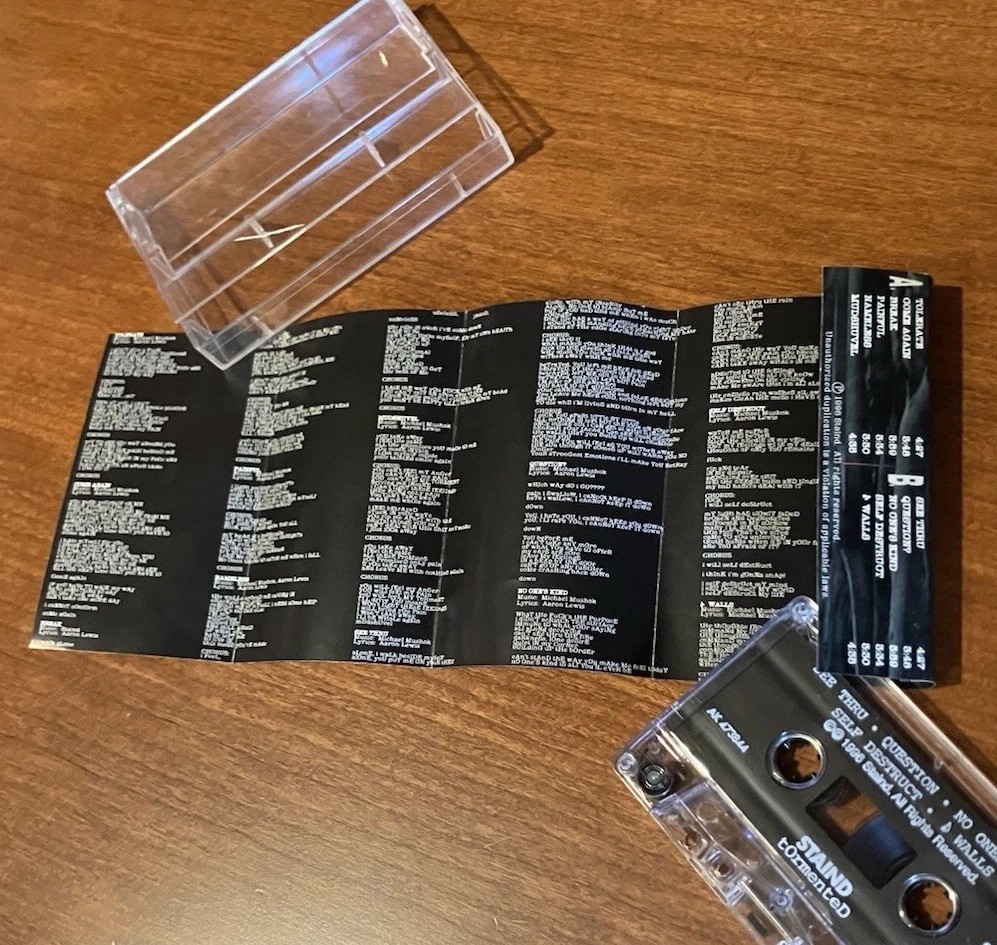 RARE Staind - tOrmenteD (1996) Cassette (1/400) Demo Album Nu