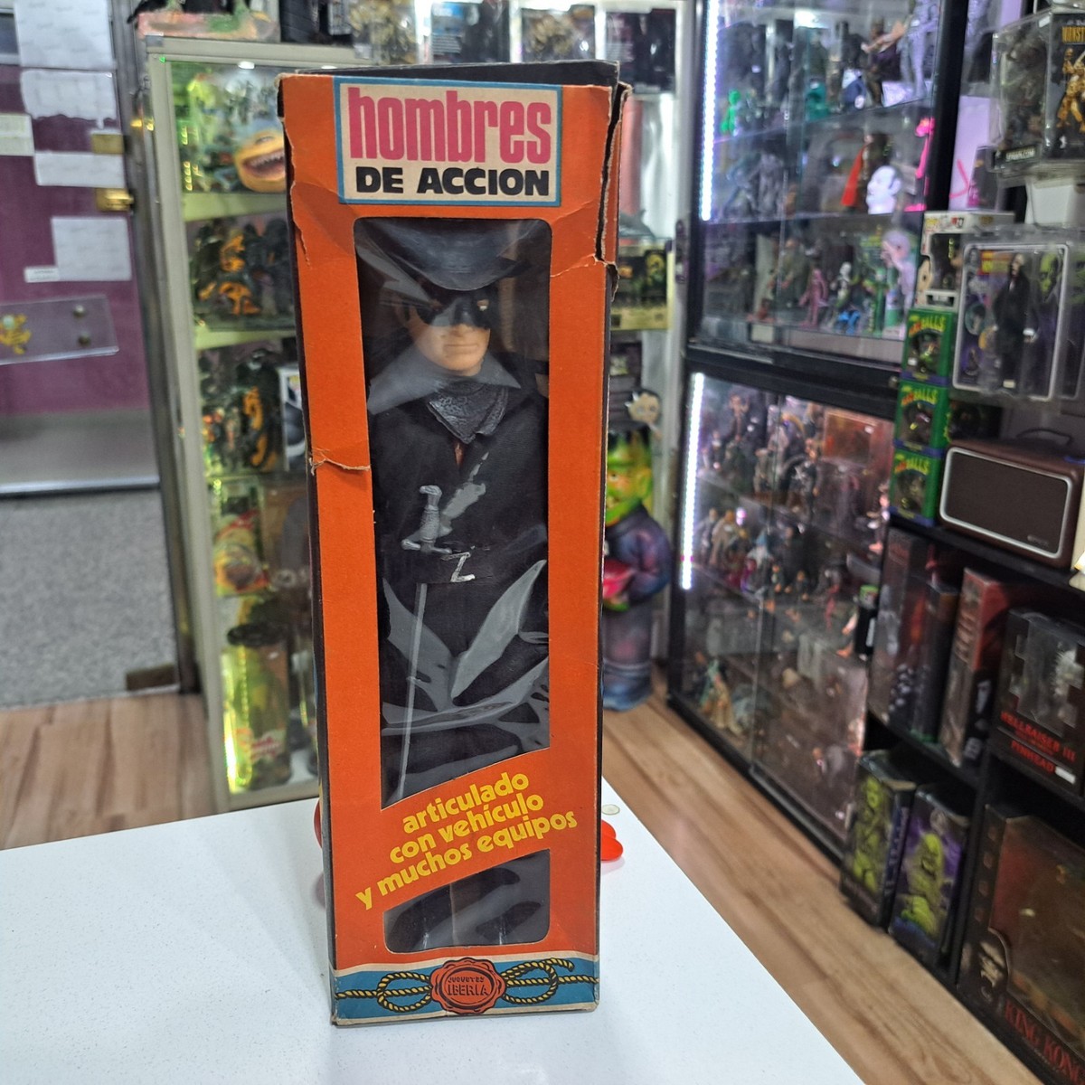 Mego Zorro Vintage Zorro Action Figure Hombres De Accion Vintage
