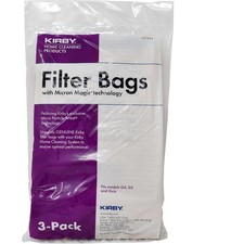 Kirby Vacuum Bags 3-Pack - Genuine Micron Magic Filtration for G3, G4, G5, G6