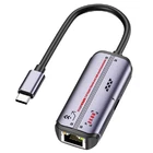2.5G USB Ethernet Adapter with 100W PD Charging, Type-C to 2500Mbps RJ45 9122